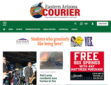 Tablet Screenshot of eacourier.com